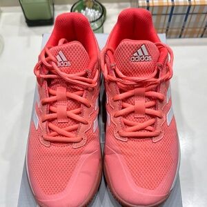 Adidas Pink Athletic Shoes with Breathable Mesh